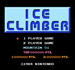   ICE CLIMBER